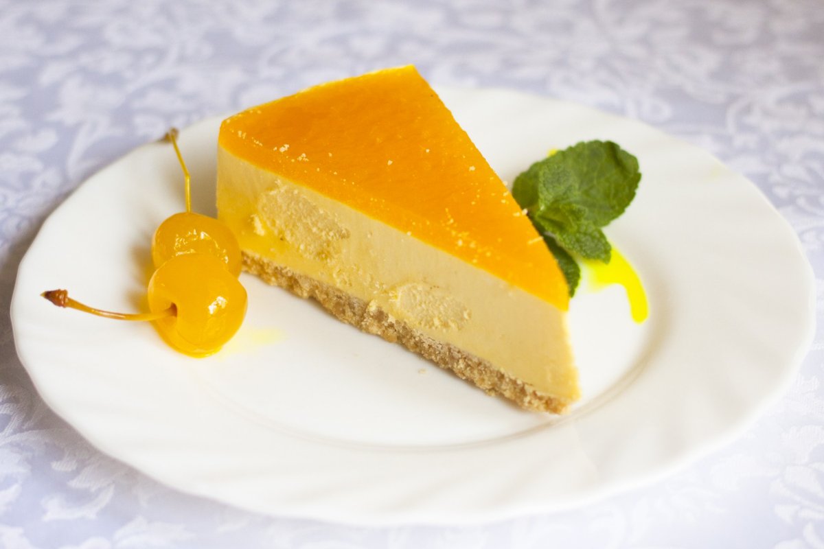 Sea Buckthorn Cheesecake
