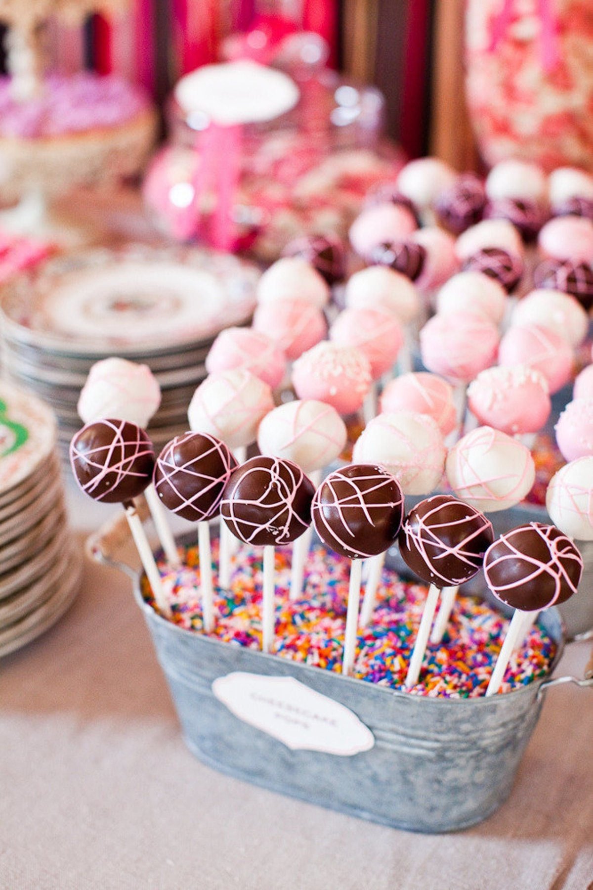 Пирожные на палочке Cake Pops