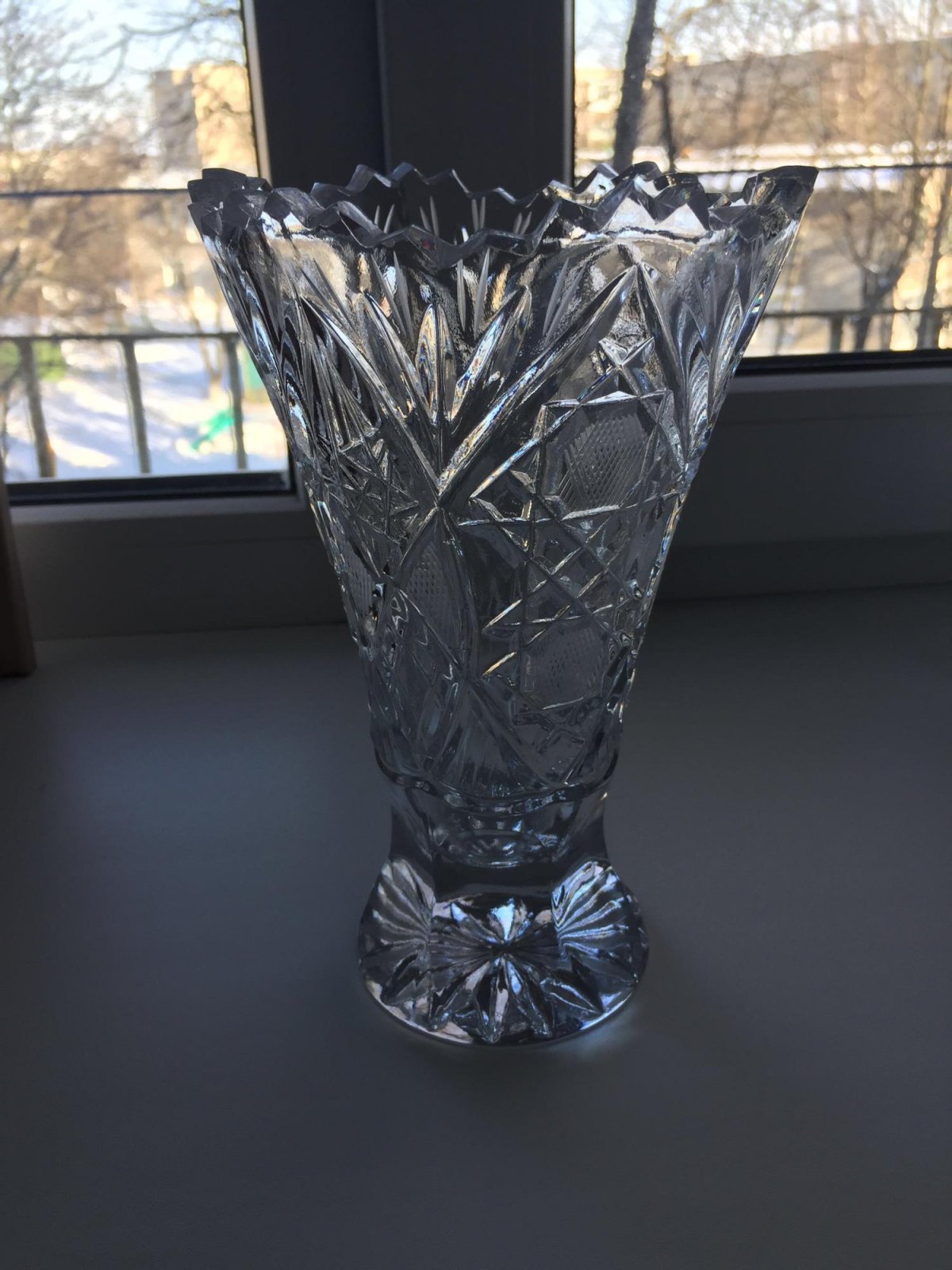 Aurum Crystal Bohemia ваза