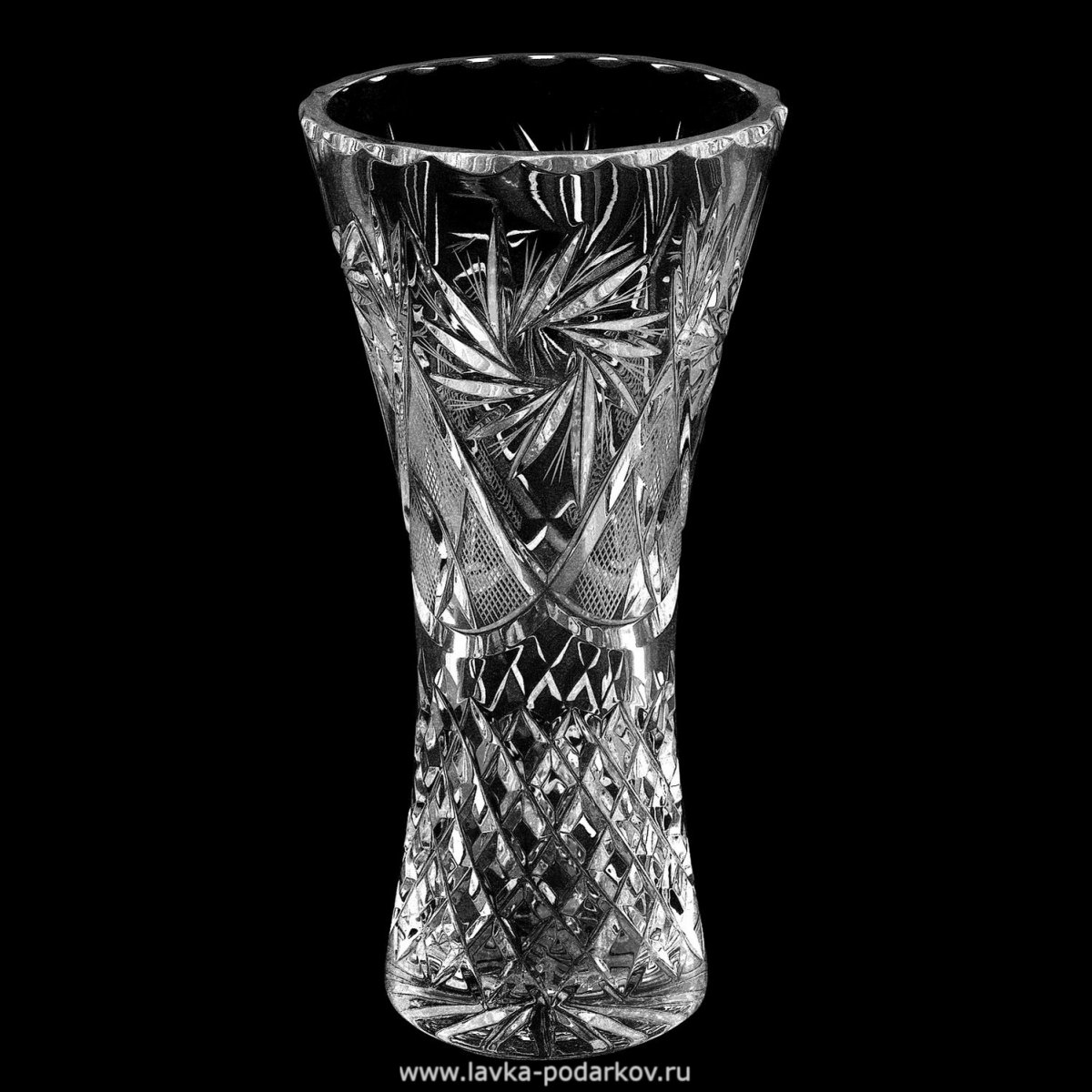 Ваза для цветов 28 cм Crystalite Bohemia "Флораль