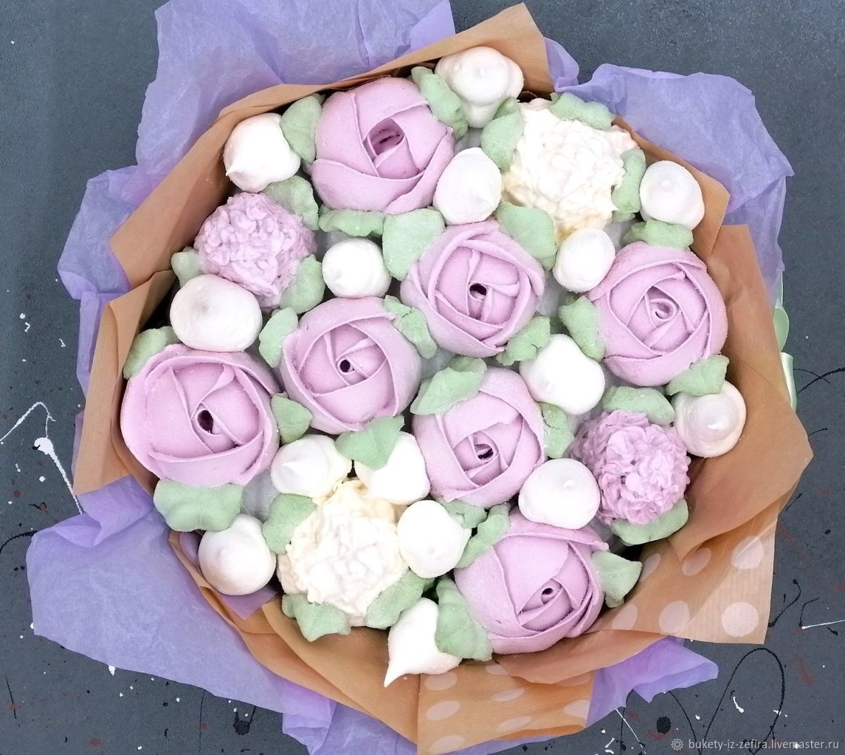 Коробочки с зефирками
