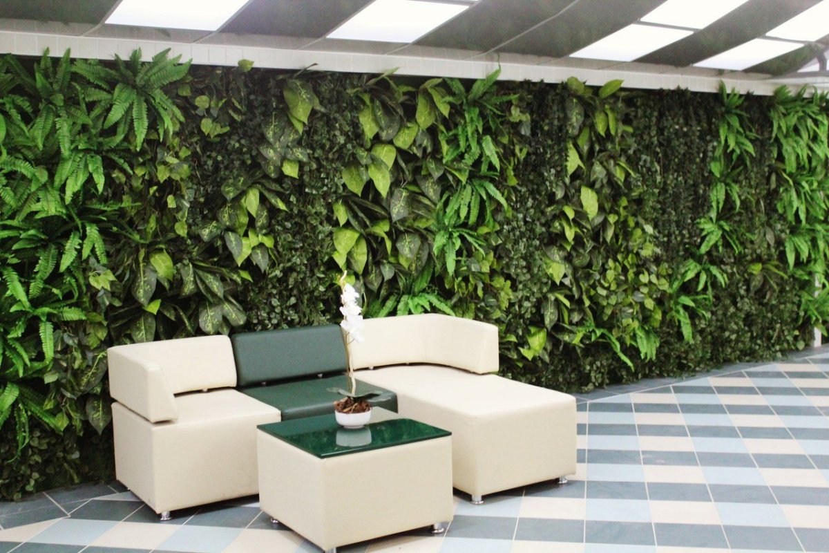 Живые зеленые стены natural Greenwalls