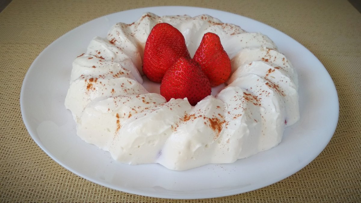 Творожный десерт бланманже