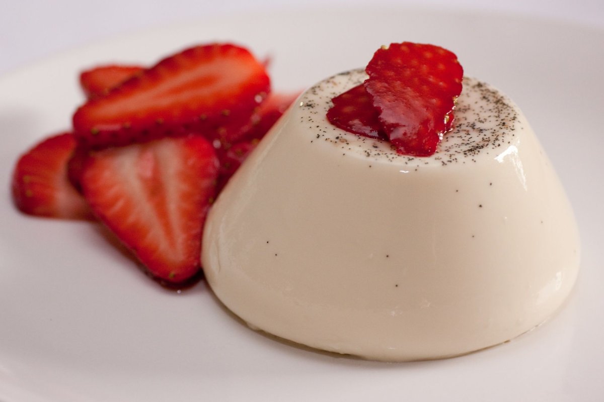 Итальянская panna Cotta