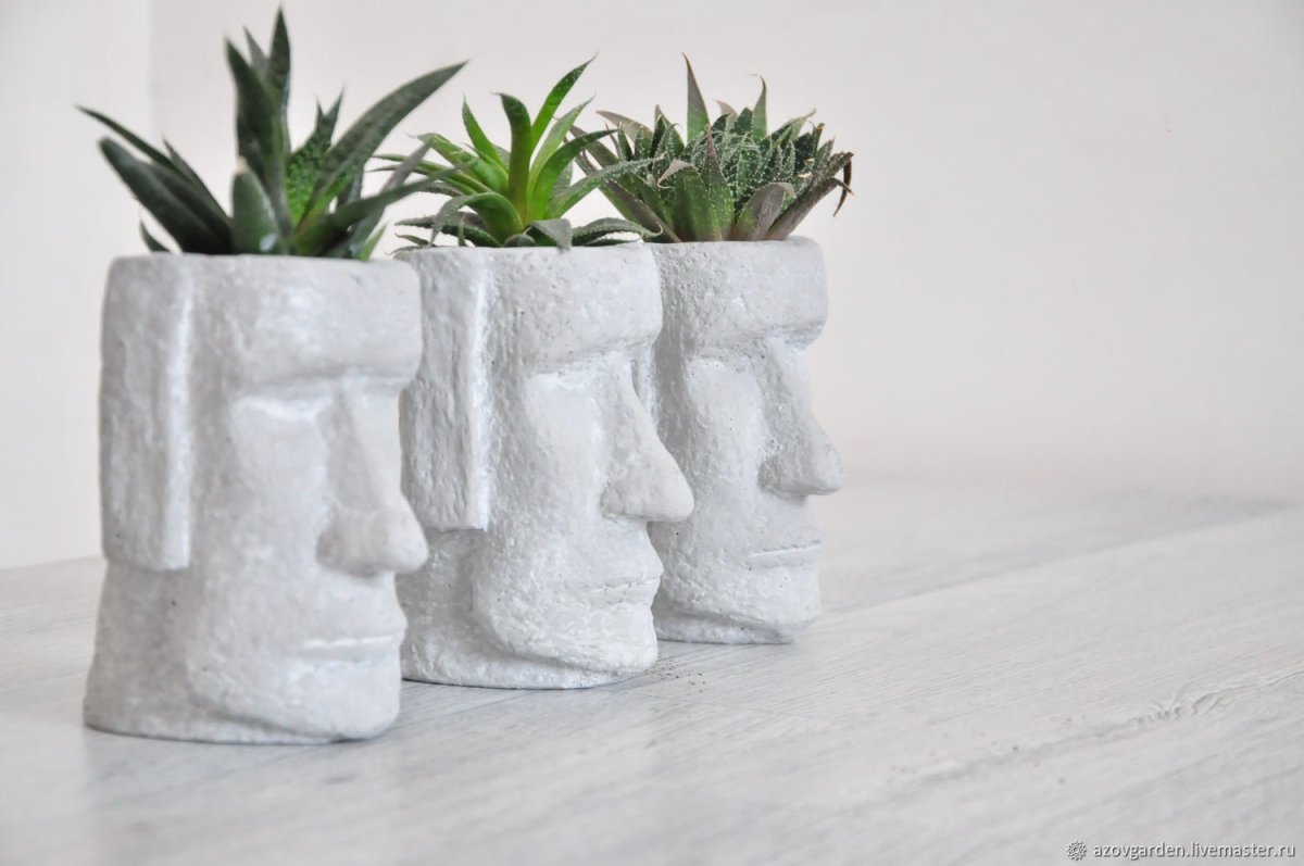 Кашпо Set 2 Planter Golden Metal