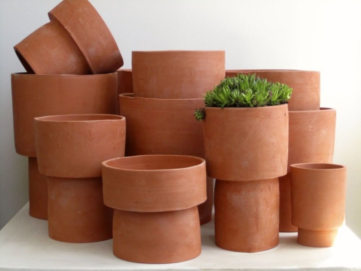 Керамический горшок Terracotta