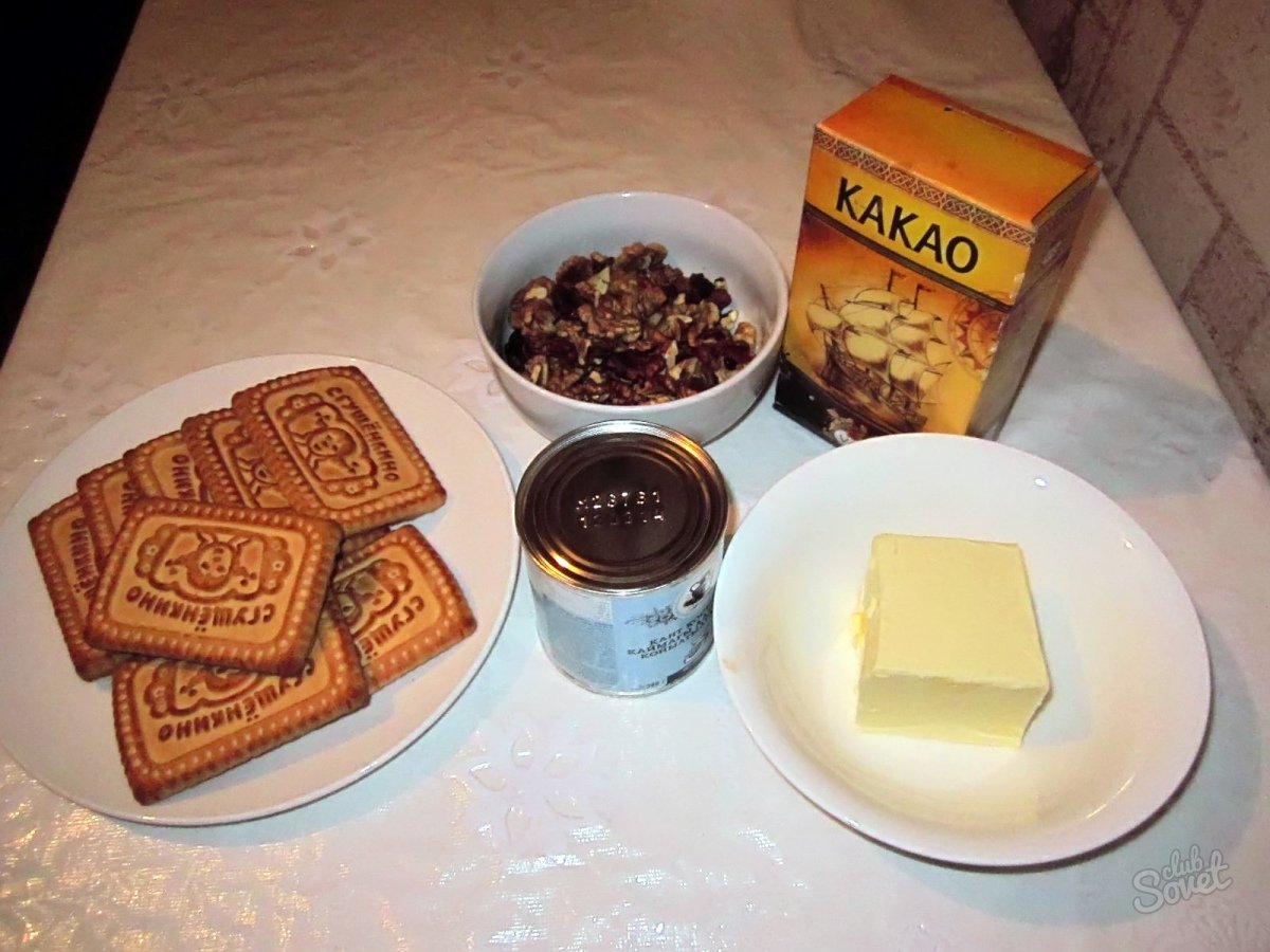 Сладкая колбаса из детства