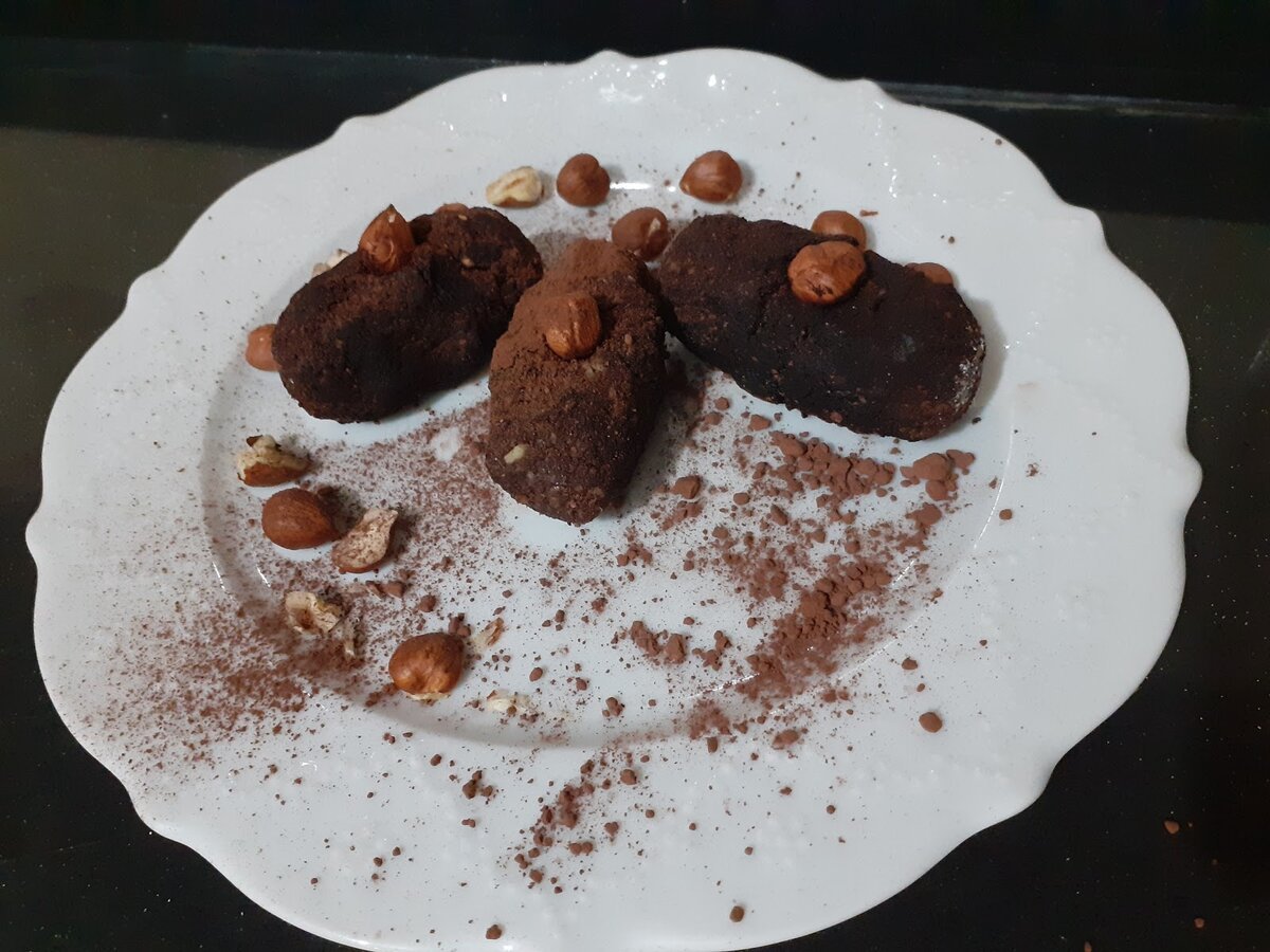 Пирожное картошка из панировочных сухарей