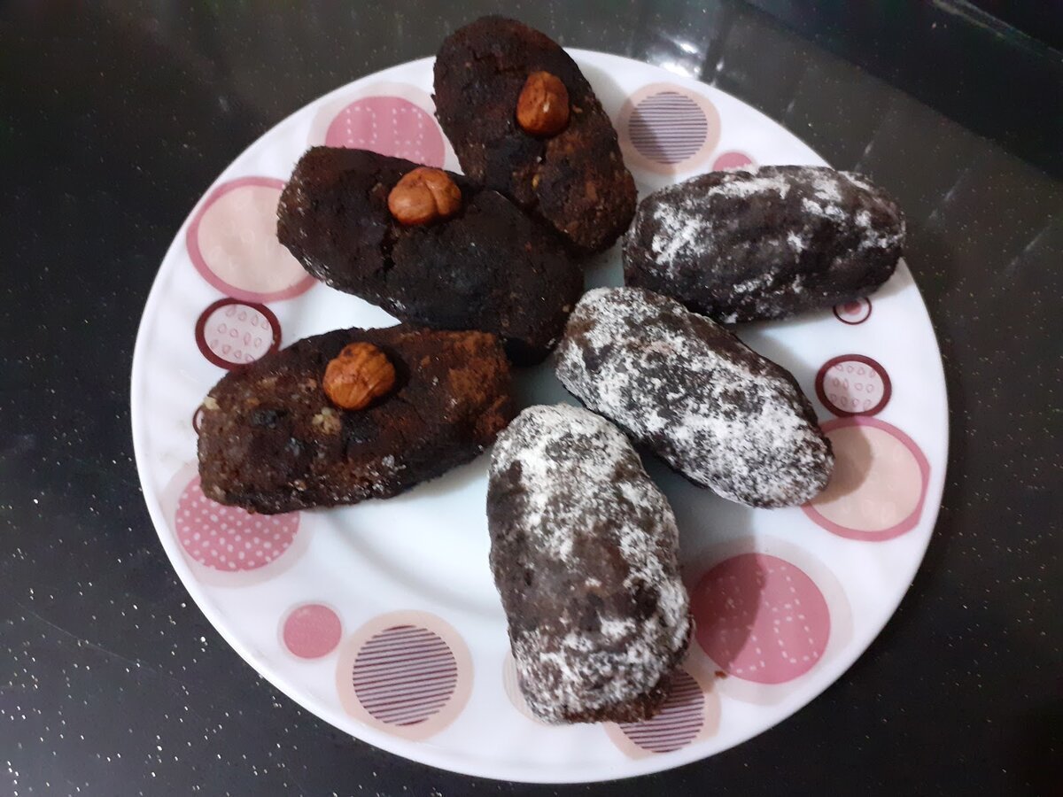 Пирожное картошка с сухарями