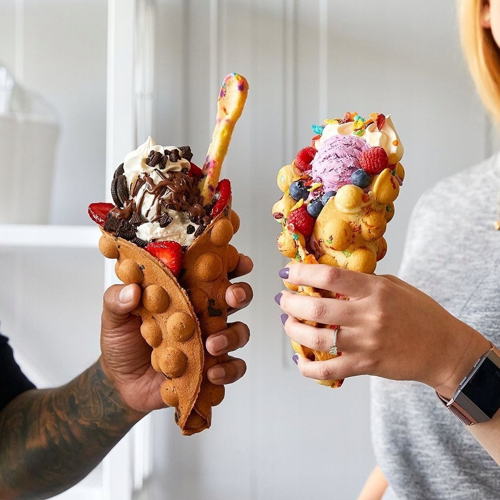 Вафли Bubble Waffle