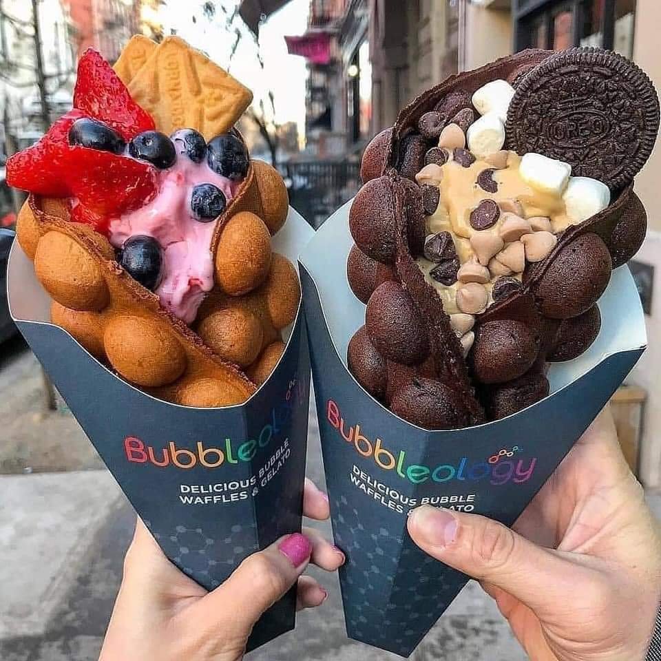 Бельгийские вафли Bubble Waffle