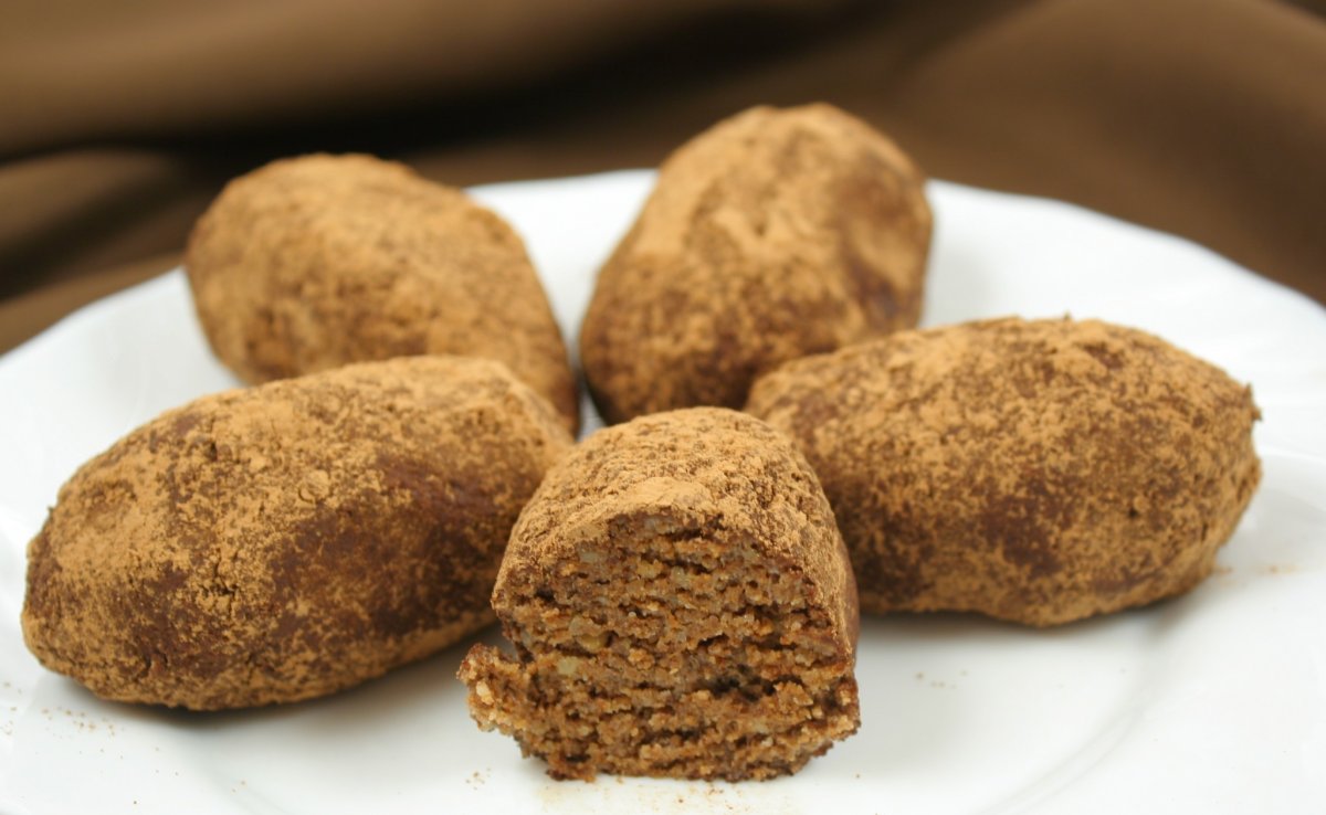 Трюфели из сгущенного молока и какао
