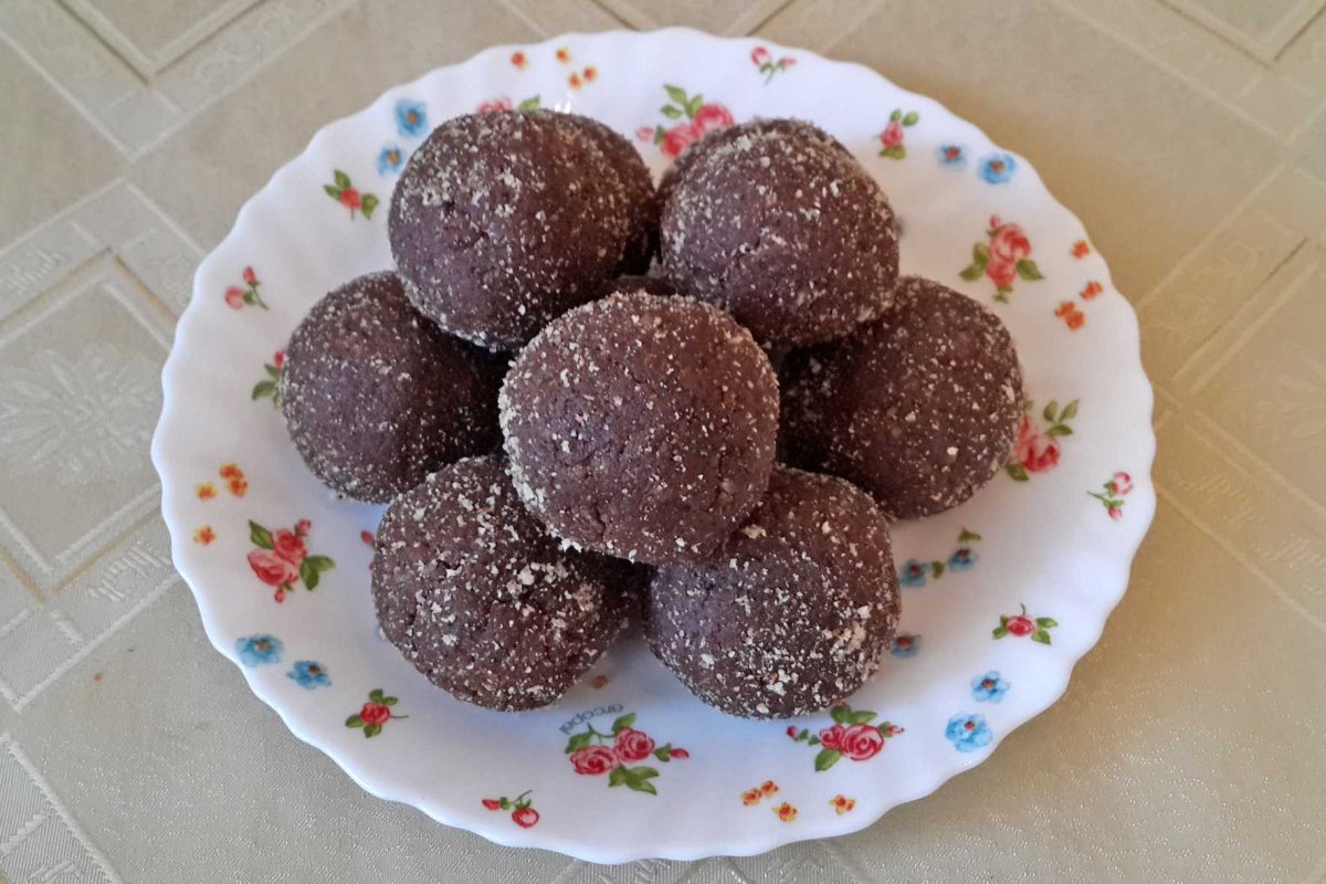Пирожное картошка из печенья