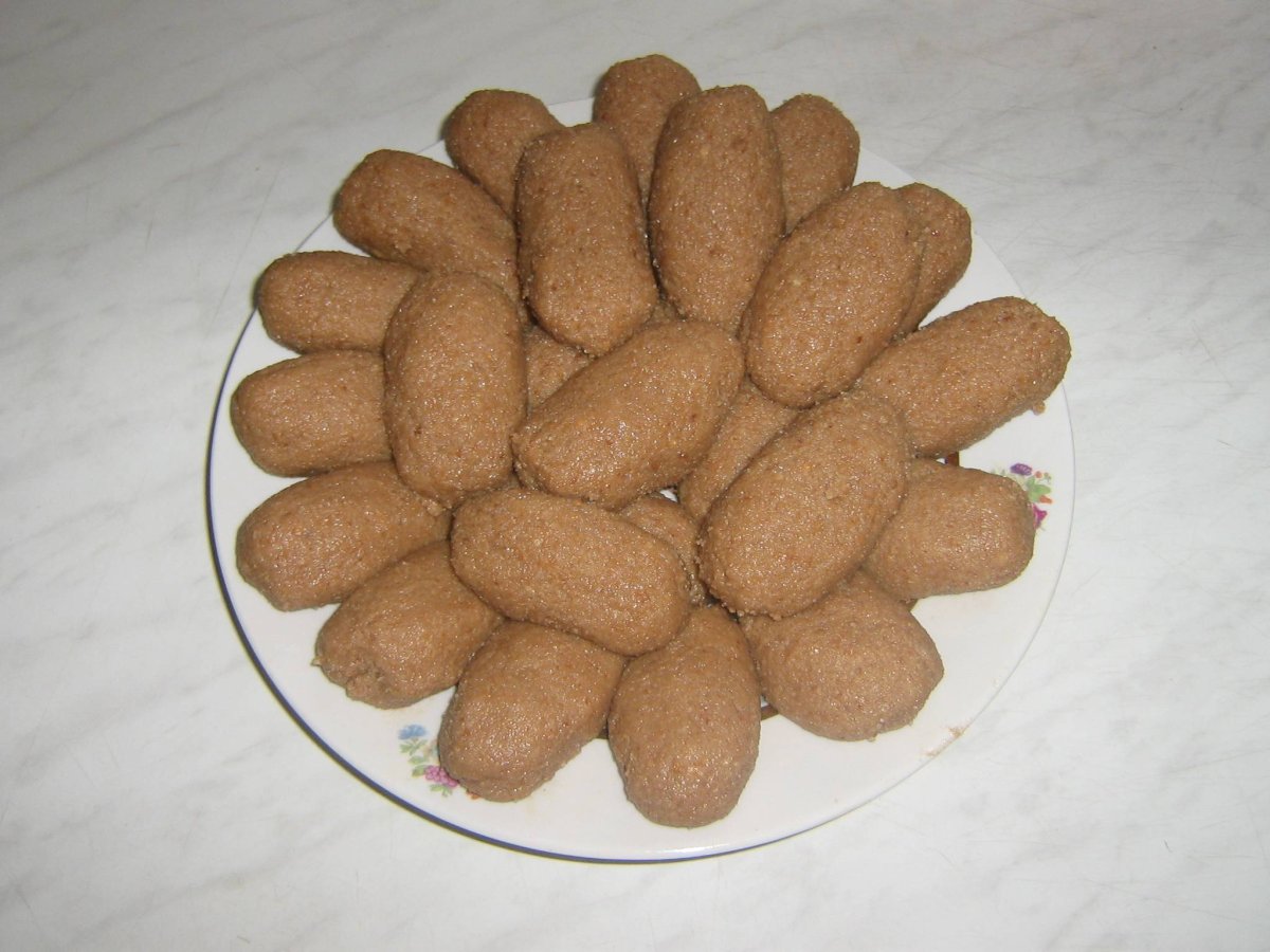 Пирожное картошка из сухарей