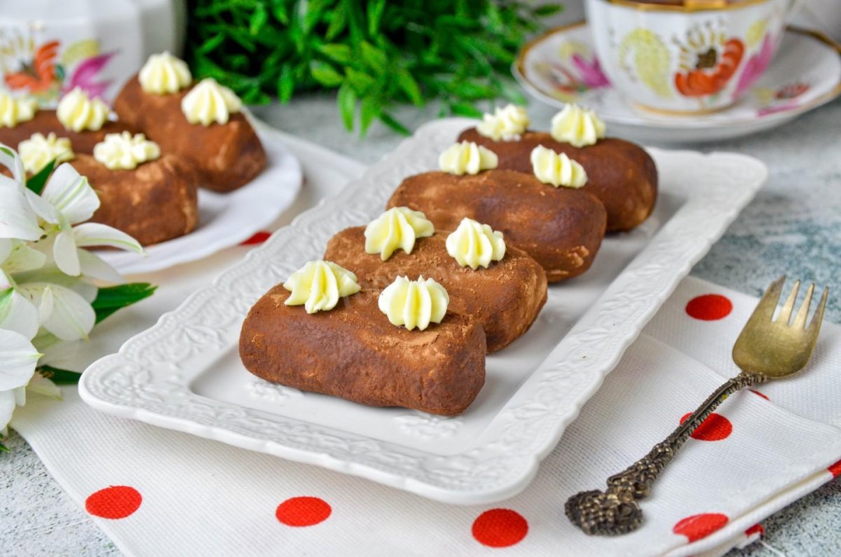 Пирожное картошка из сухарей