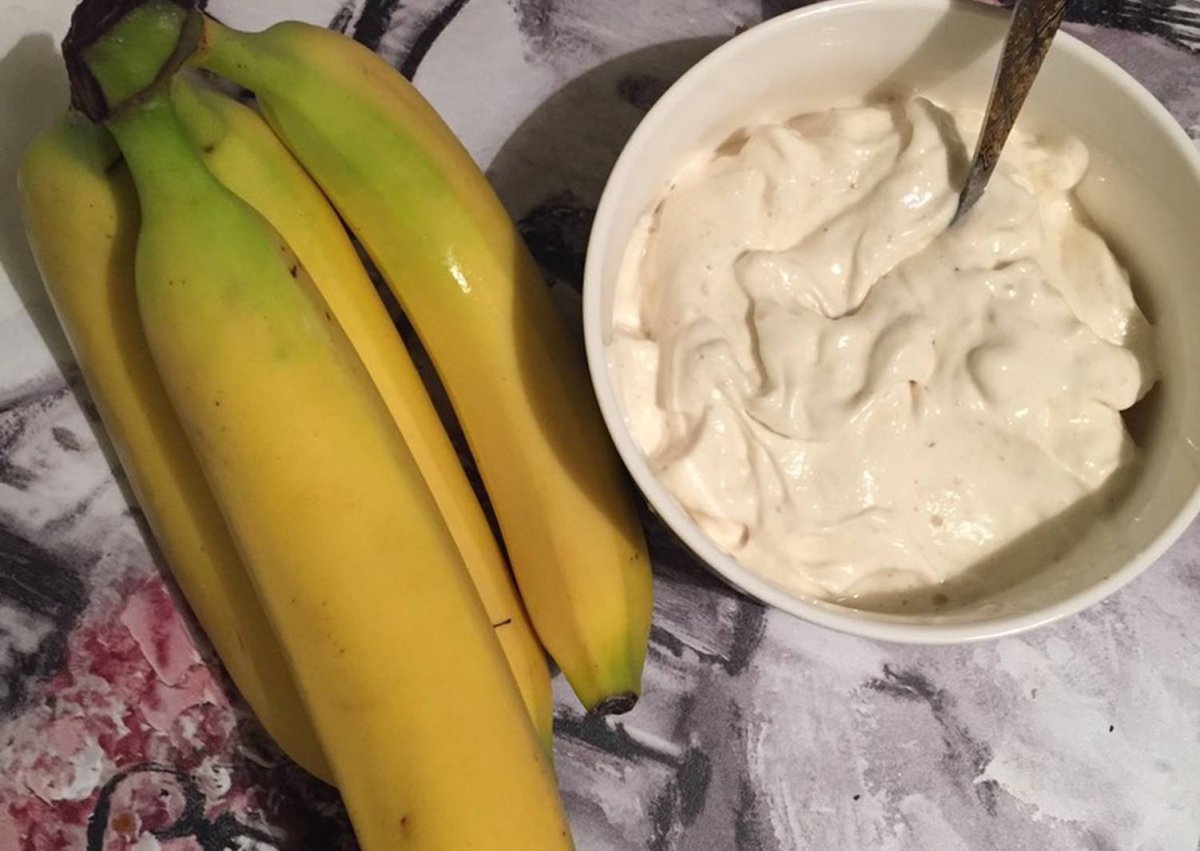 Мороженое из банана