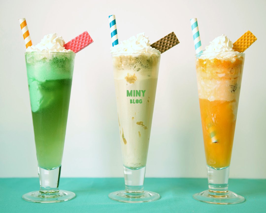 Ice Cream Soda Floats