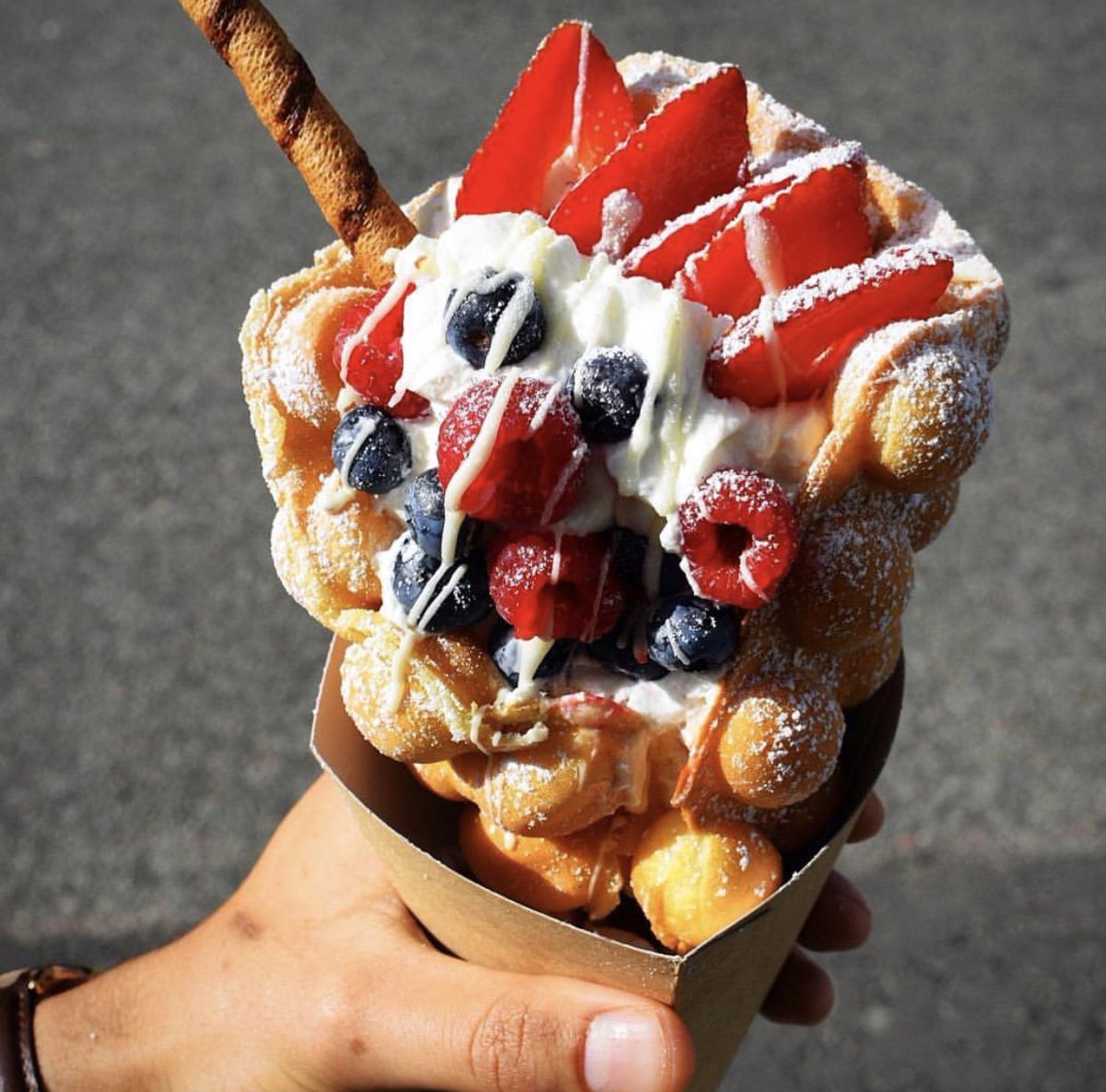 Вафли Bubble Waffle
