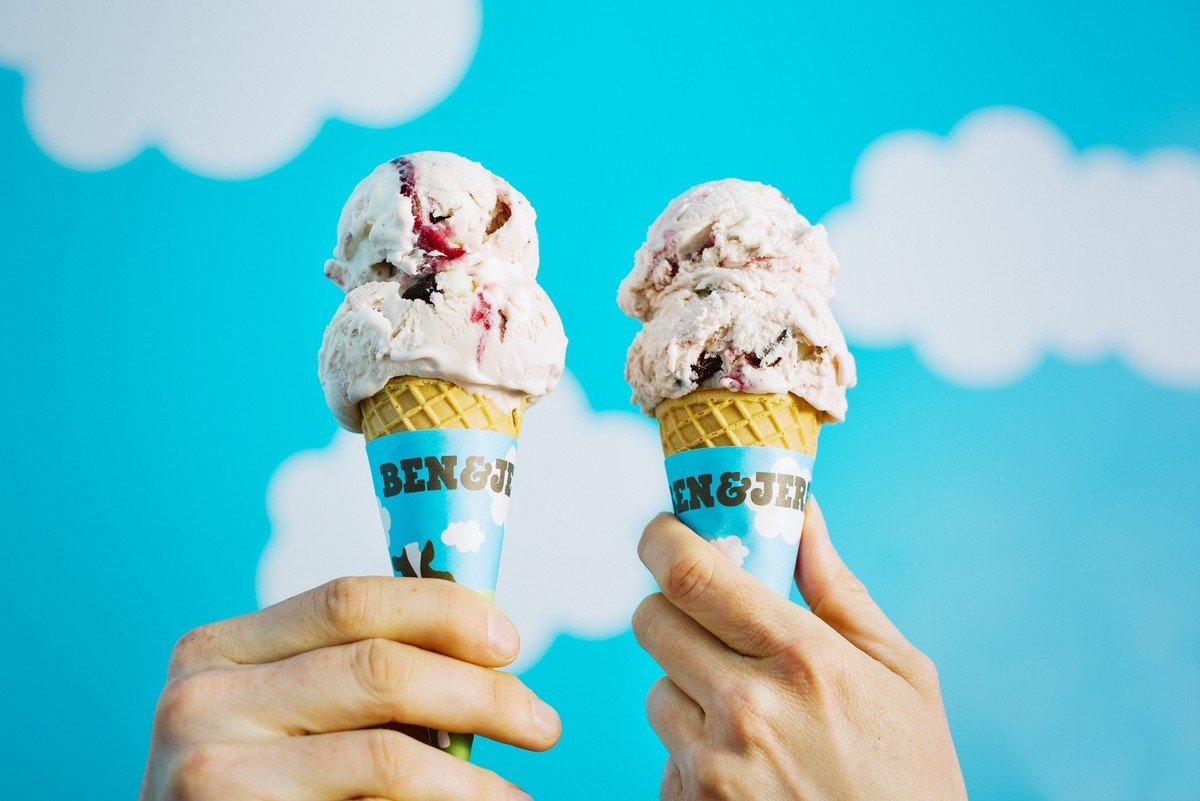 Ben and Jerry's мороженое