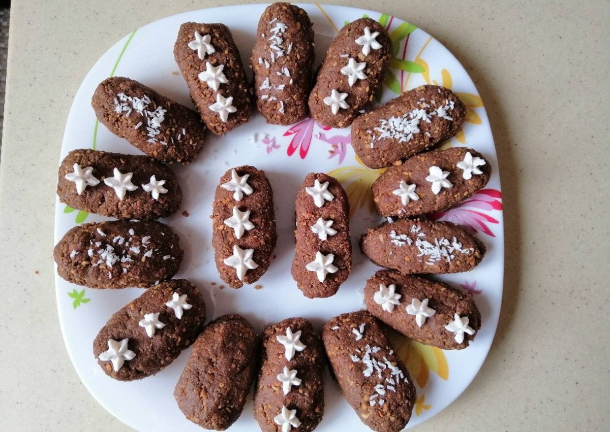 Мини пирожные картошка