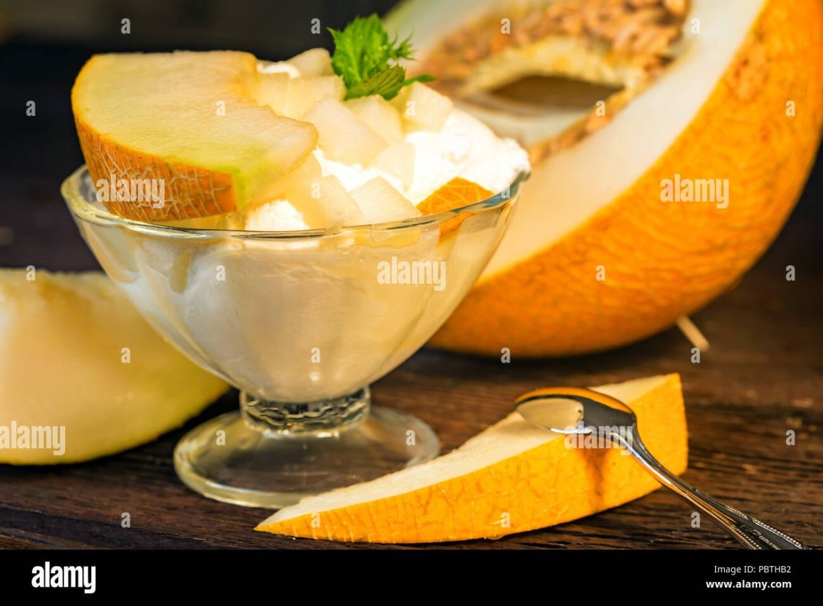 Мороженое Melon дыня