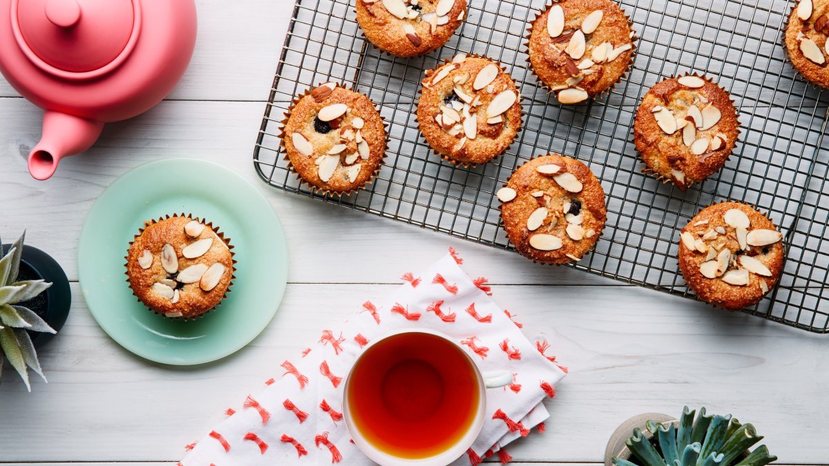 Muffins on Table