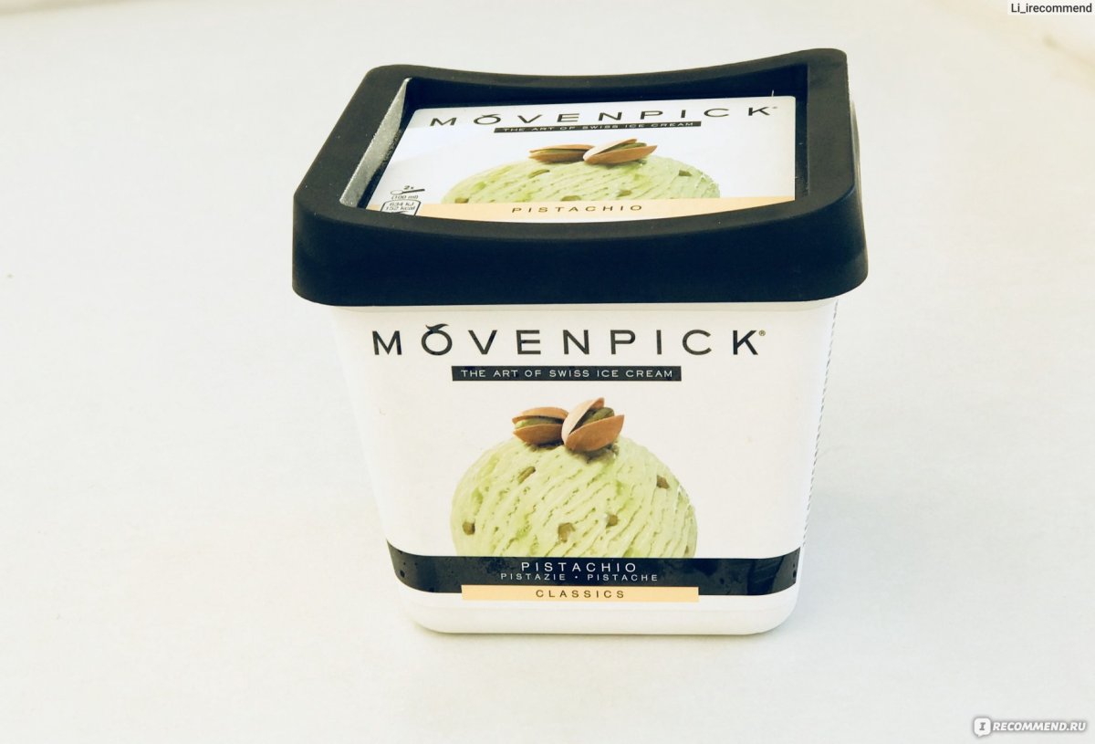 Movenpick мороженое фисташковое