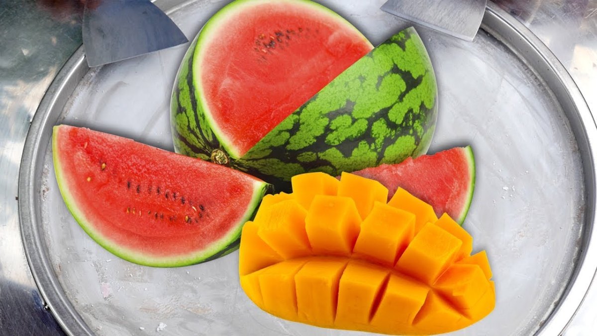 Mango and Watermelon