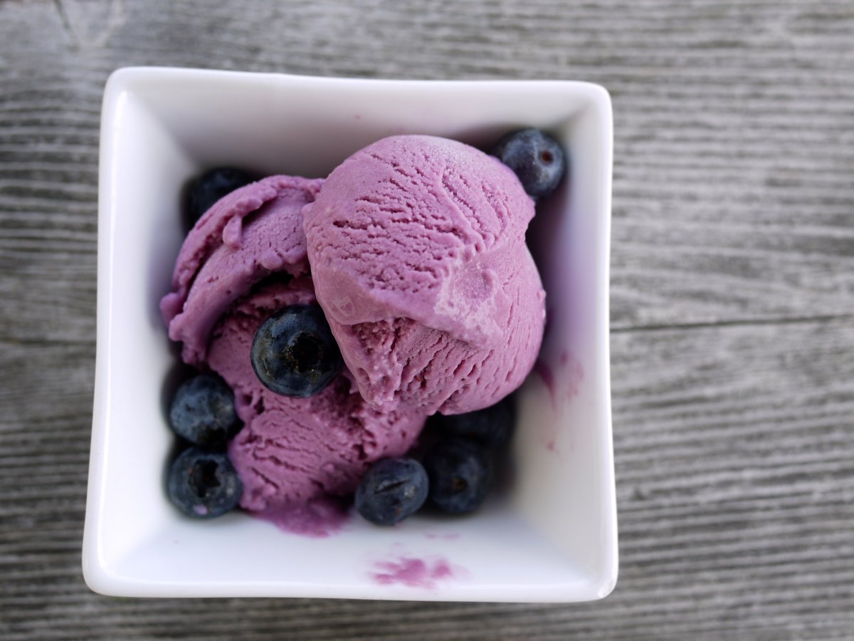 Blueberry Ice Cream