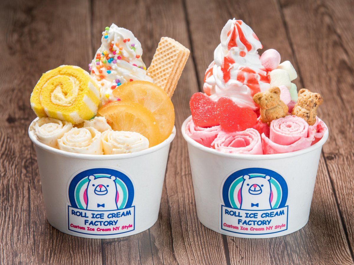 Ice Roll мороженое