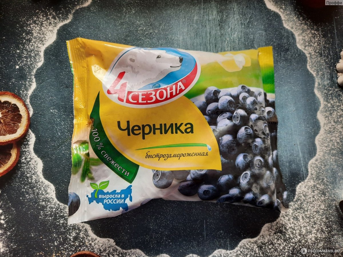 Замороженные ягоды калорийность