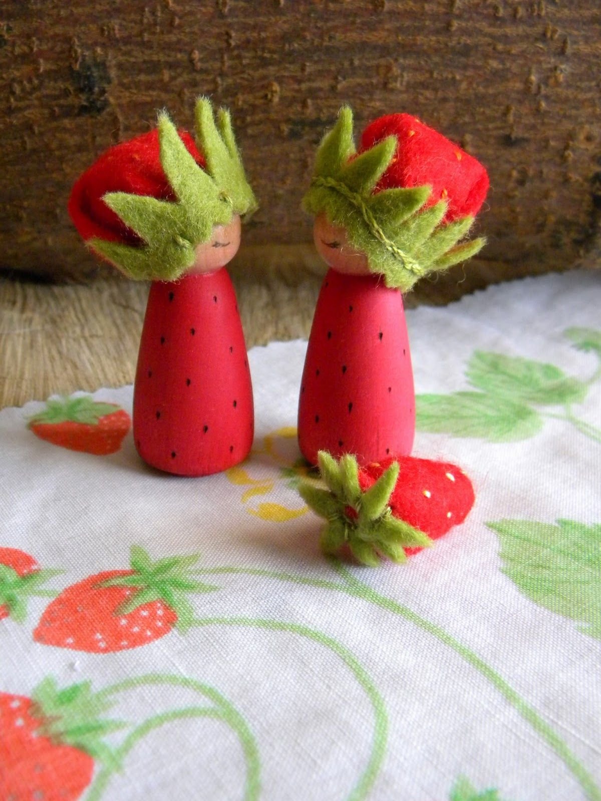Поделки из клубники