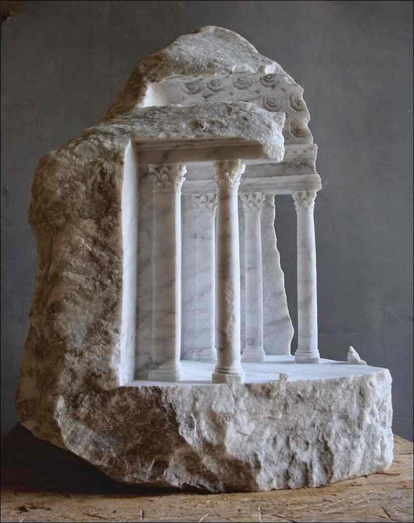Мраморные скульптуры Matthew Simmonds