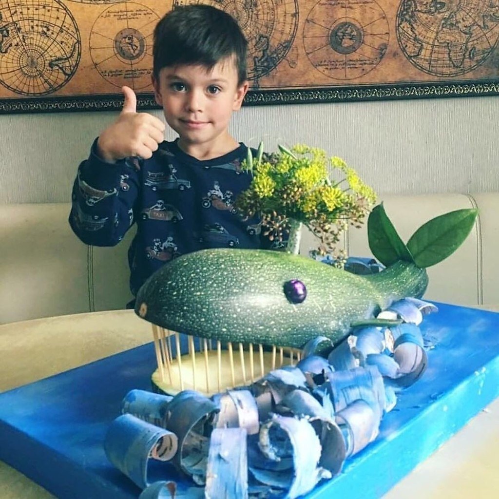 Поможем рыбам поделка в сад