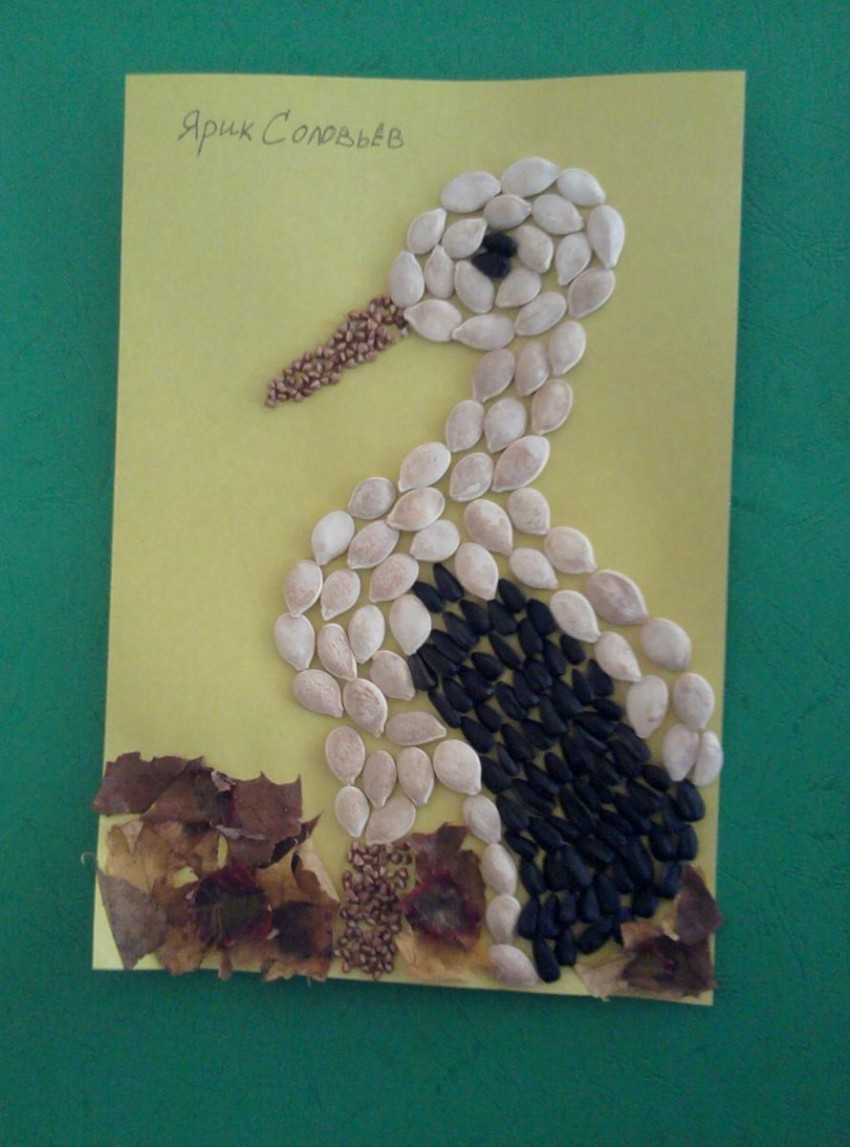 Поделки из семян