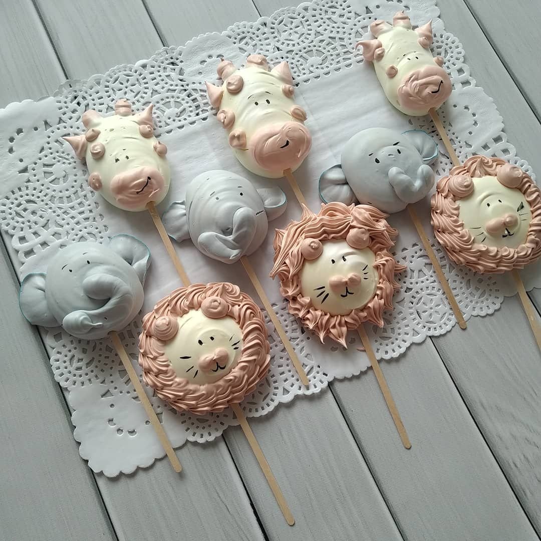 Фигурки из безе