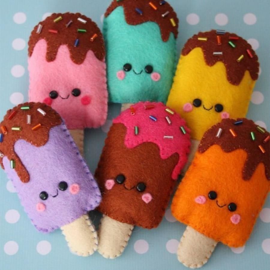 Игрушки из фетра