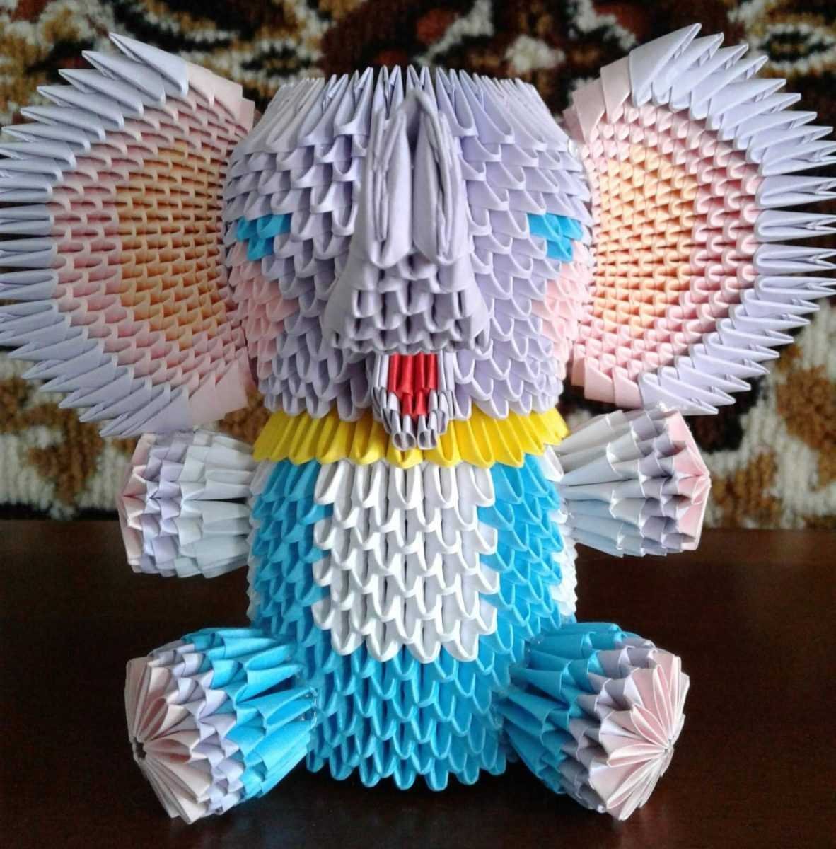 Модульное оригами зверюшки