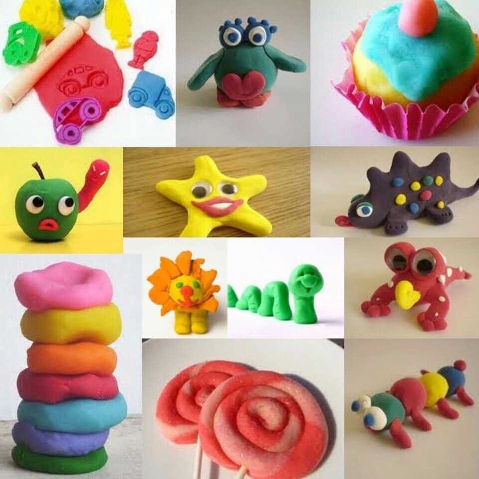 Поделки из пластилина