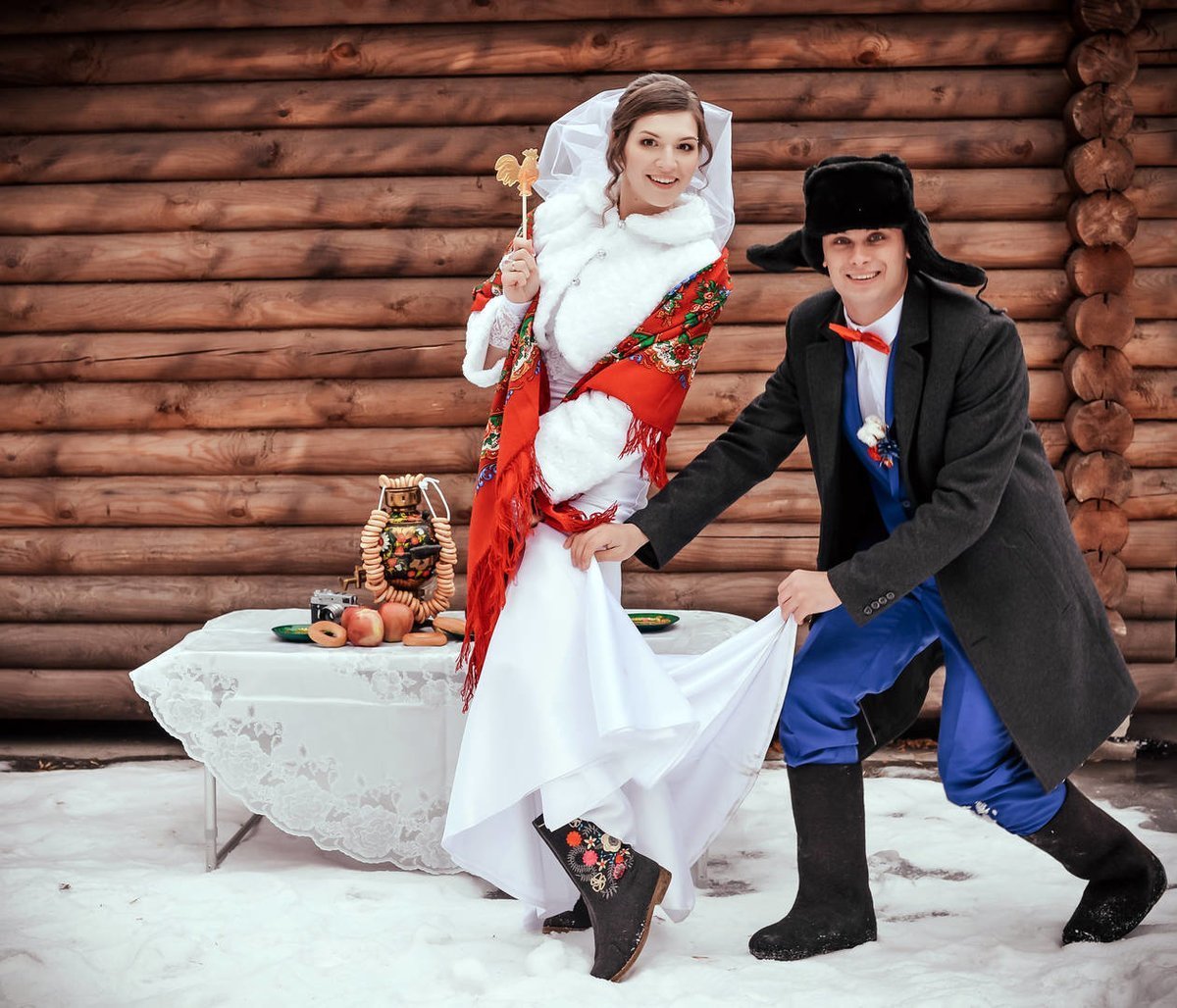 Свадьба в русском стиле