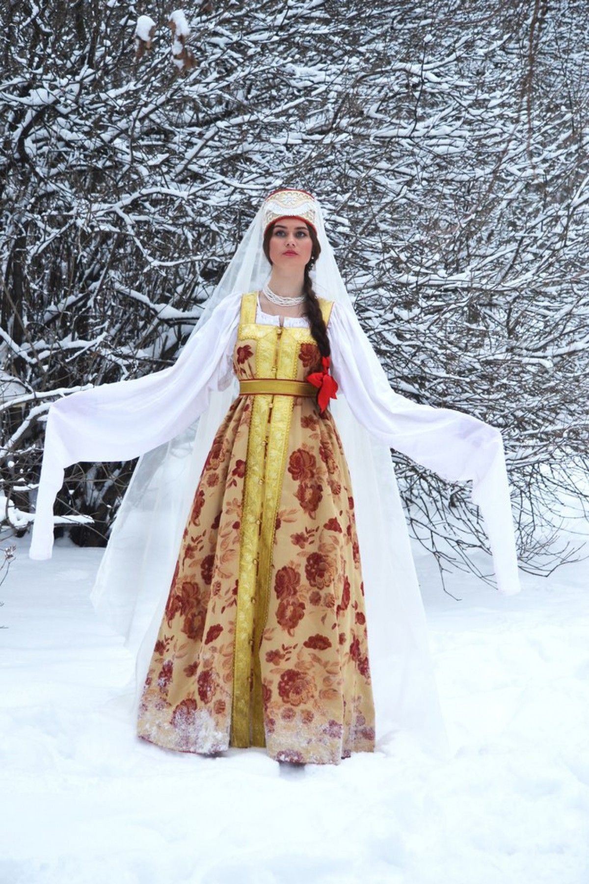 Русский народный свадебный наряд