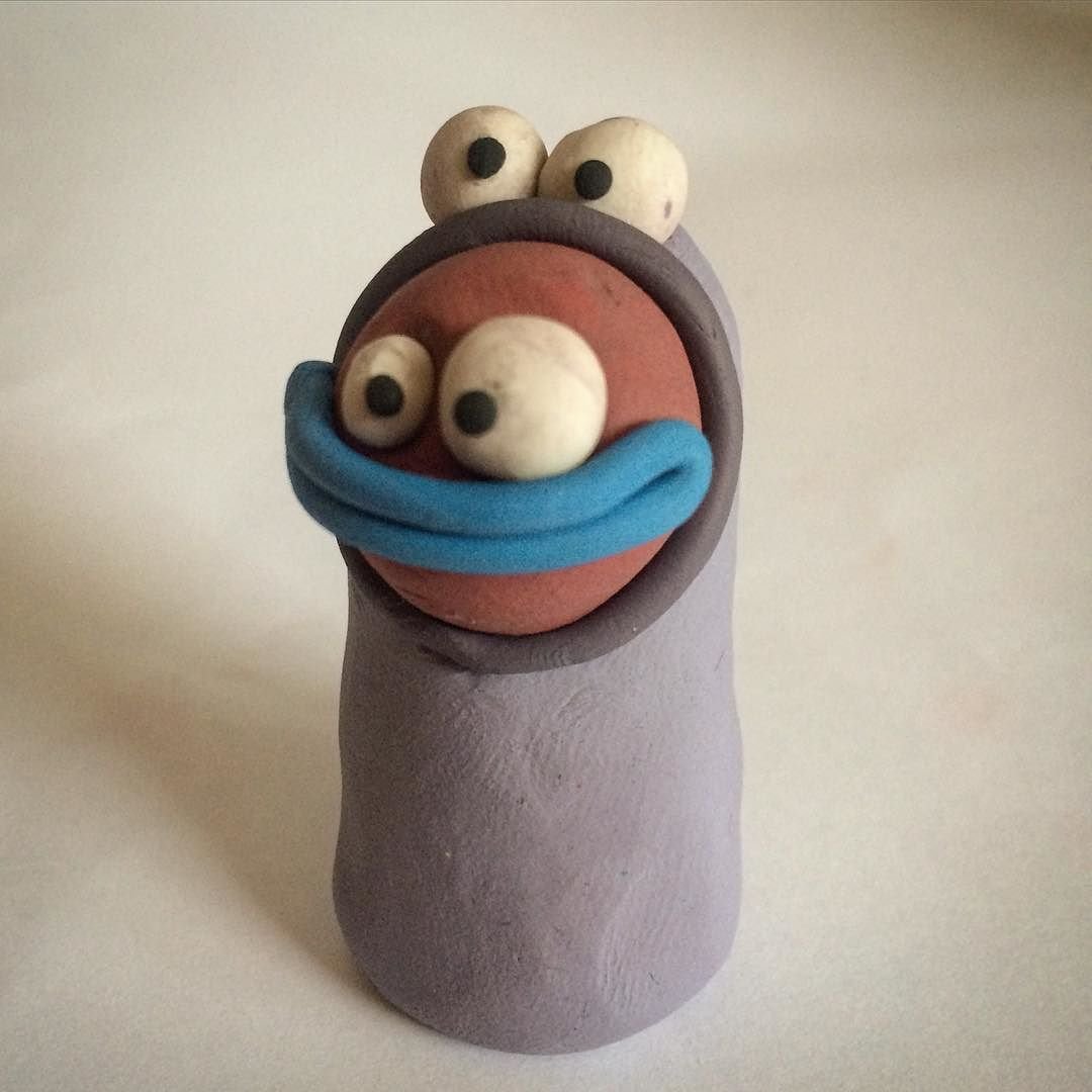 Смешные фигурки из пластилина
