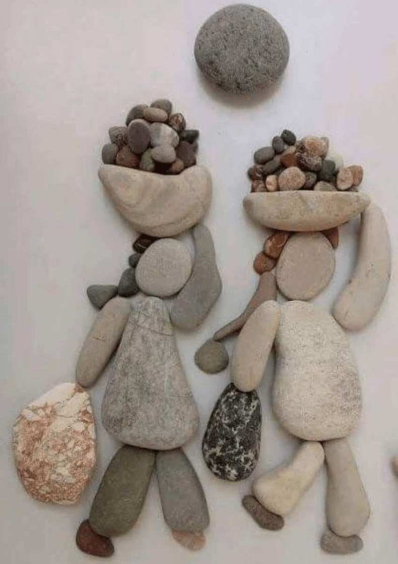 Поделки из камней