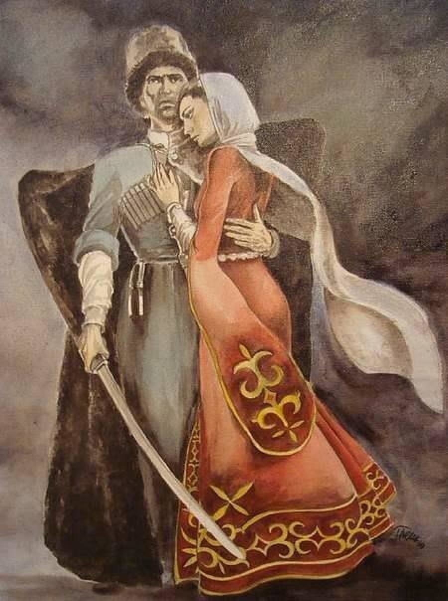 Горянки черкешенки