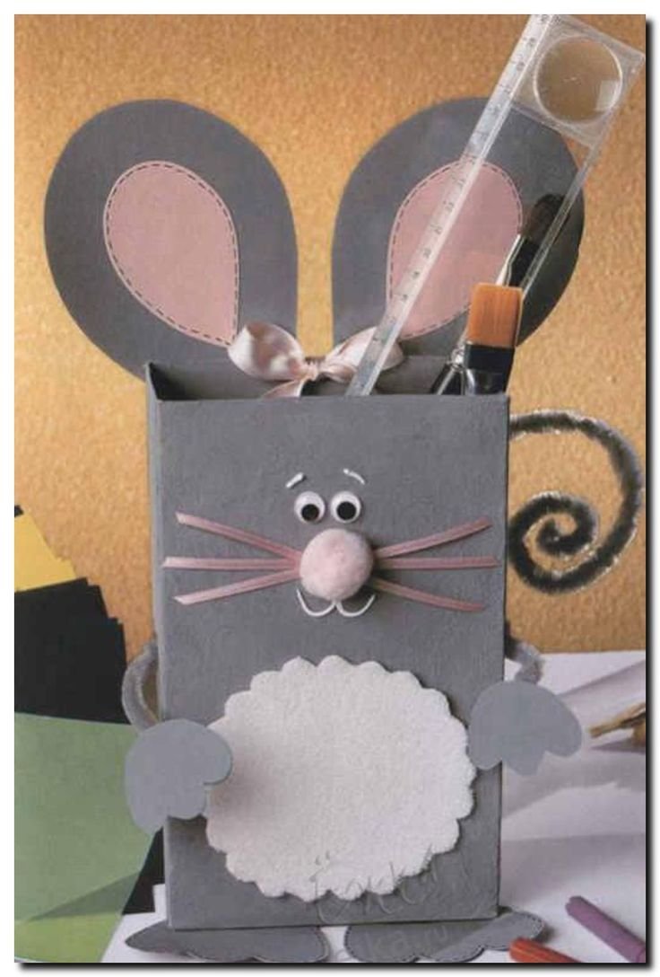 Поделки из коробочек