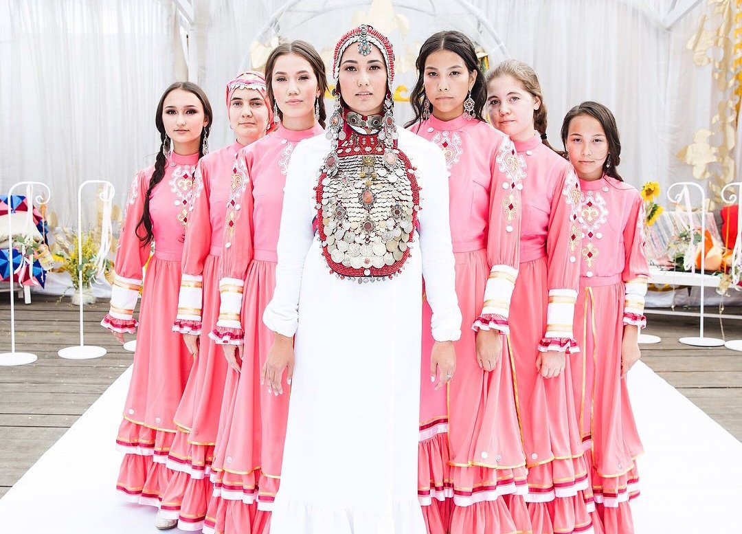 Башкирские свадебные платья