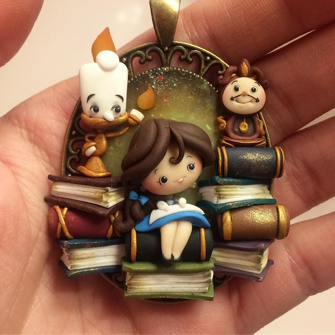 Фигурки персонажей из полимерной глины