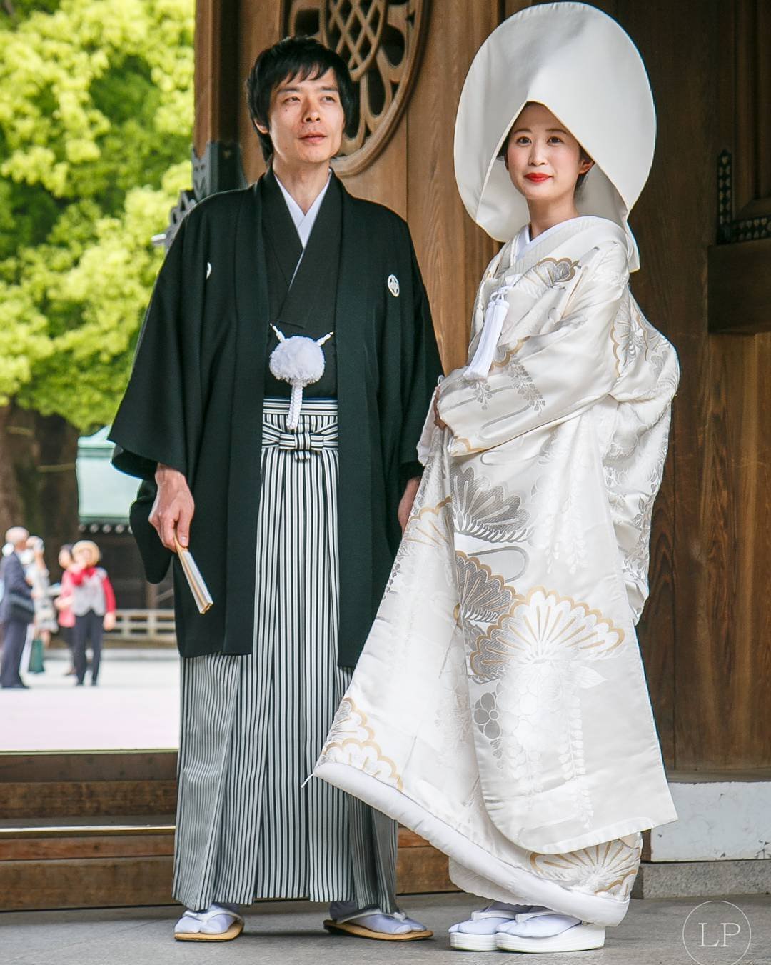 Традиционный японский свадебный наряд невесты
