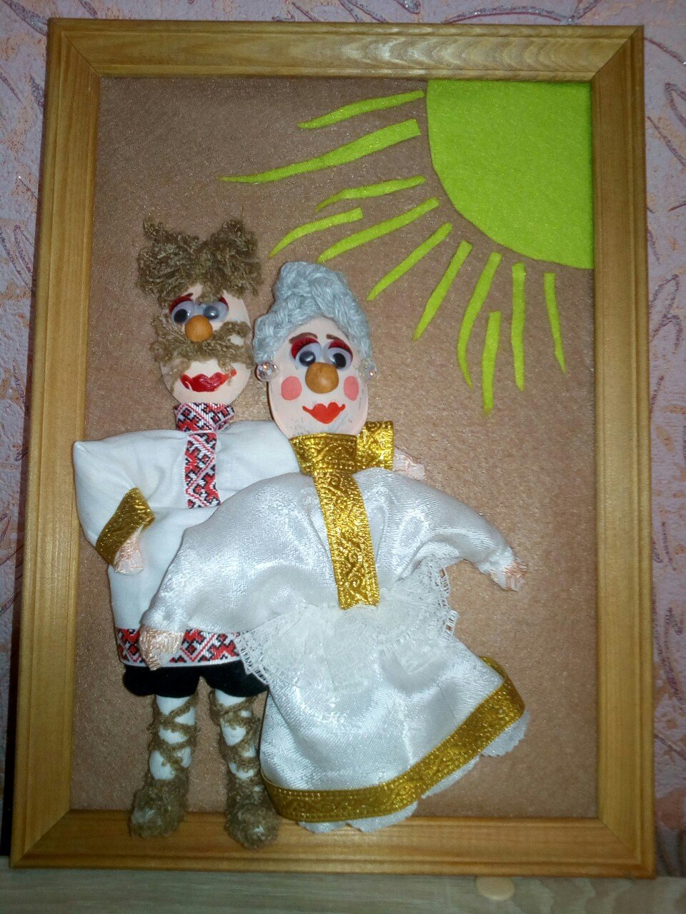 Конкурс бабушка рядышком с дедушкой поделка