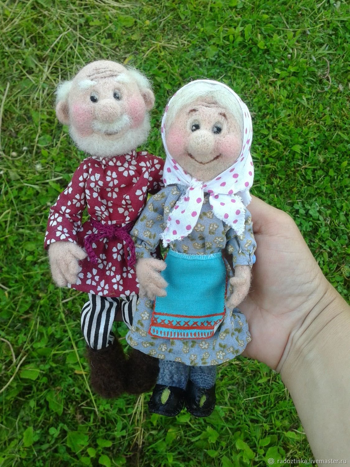Куклы бабуся и дедуся